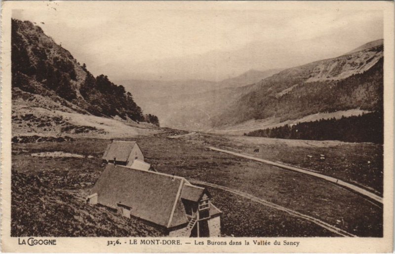 CPA Le MONT-DORE-Les BURONs dans la Vallée du SANCY (46473)