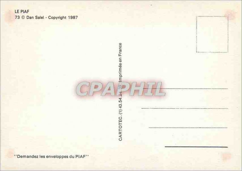 Modern Postcard The sparrow dan 73 Satel copyright 1987