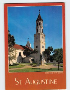 Postcard Catholic Cathedral, St. Augustine, Florida