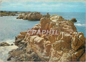 Modern Postcard Island Brehat C N Isle of Flowers and Roses Rocks