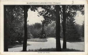 CPA MARTIGNY-les-BAINS Dans le Parc (406466)