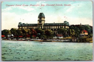 Postcard c1912 Ontario Thousand Island House Alexandria Bay by Stedman Bros