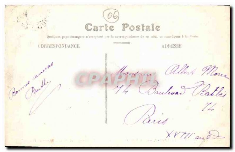 Postcard Old South Line France Saut du Loup