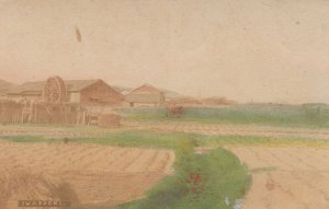 Iwabuchi Farm Antique Japanese Postcard