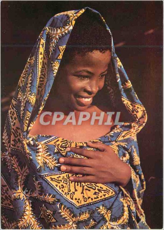 Modern Postcard Senegal Smiling Africa