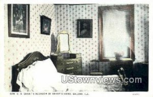 US Grant's Bedroom - Galena, Illinois IL  