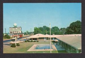 MS Southland Motel Restaurant NEW ALBANY MISSISSIPPI PC