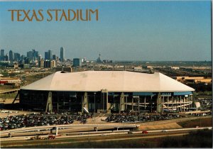 Texas Stadium Irving Texas TX Postcard Home of Dallas Cowboys Football 4x6 CF1