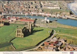 England Whitby The Abbey and West Side
