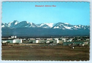 ELMENDORF AIR FORCE BASE near ANCHORAGE, Alaska AK ~ 1960s-70s ~ 4x6 Postcard