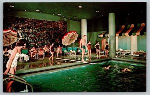 The Concord Hotel  Swimming Pool   Kiamesha New York  Sports Resort  Postcard