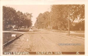 West Broadway - Fairfield, Iowa IA  