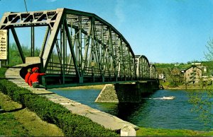 New Jersey Milford The Delaware River Bridge