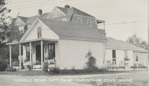 CHRISTMAS COVE , Maine , 1930s ; Candle Beam Gift Shop