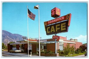1966 Grand View Cafe North West Provo Chinese American Dishes Utah UT Postcard
