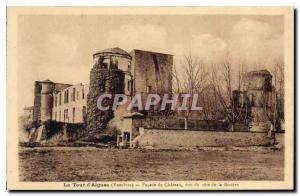 Old Postcard La Tour d'Aigues (Vaucluse) Facade of the Chateau for the coast ...