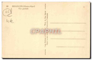 Old Postcard Briancon Vue Generale