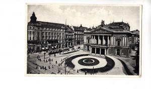 B81965 brunn brno thetre platz tramway czech republic front/back image