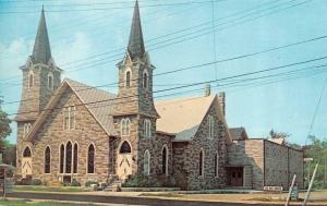 CHINCOTEAGUE, VA Virginia   UNION BAPTIST CHURCH   c1950's Chrome Postcard
