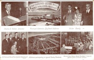 Long Beach CA California OLD FASHIONED REVIVAL HOUR~Charles Fuller 1948 Postcard