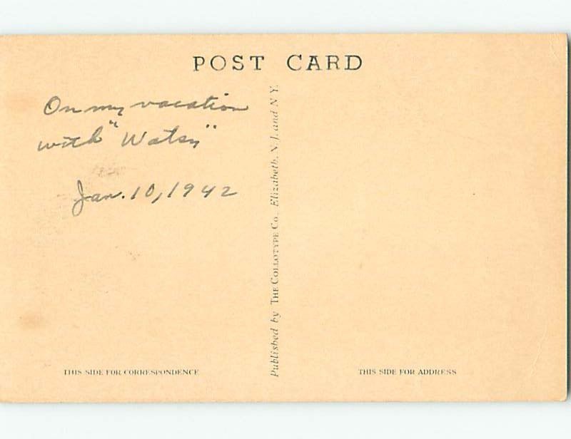 Divided-Back POSTCARD FROM Danbury Connecticut CT HM7732