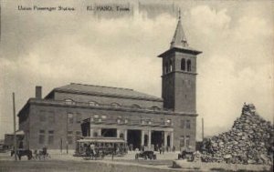 Union Passenger Station, El Paso, Texas, TX, USA Railroad Train Depot Unused 