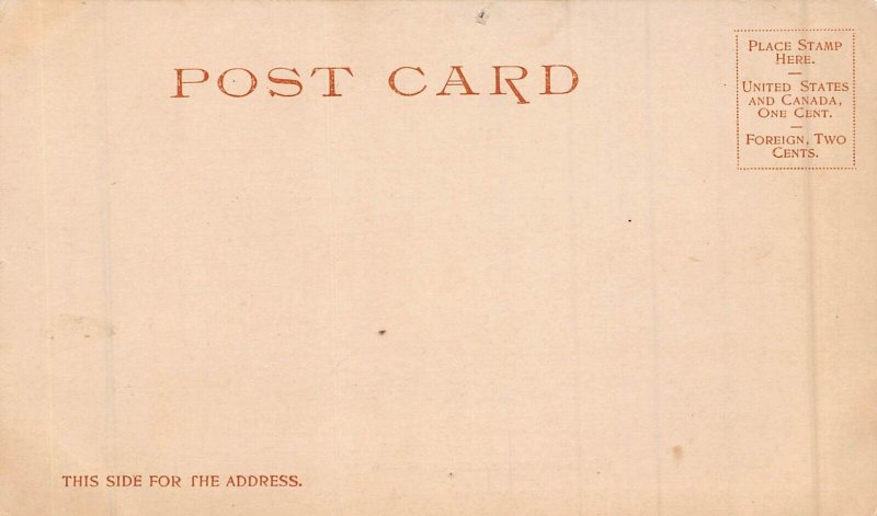 ST AUGUSTINE FLORIDA FL~THE SLAVE MARKET~1900s POSTCARD