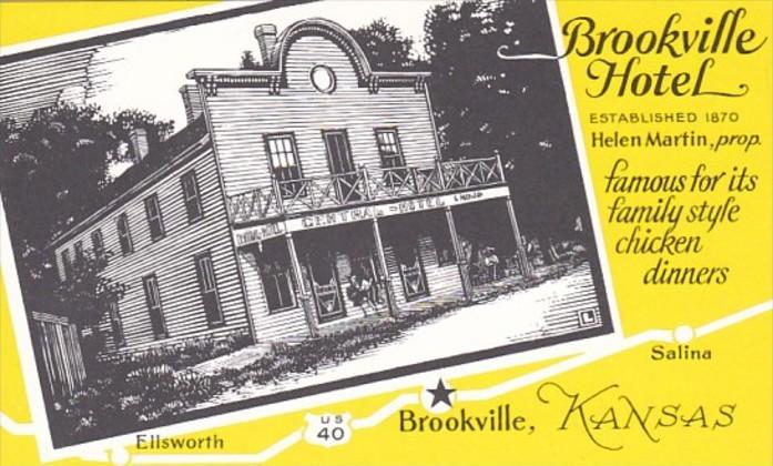 Kansas Brookville The Brookville Hotel