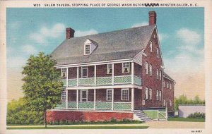 North Carolina Winston Salem Salem Tavern Stopping Place Of George Washington