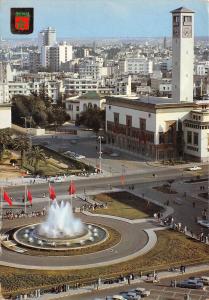 BR25091 Casablanca Fontaine luminouse et musicale Morocco