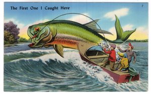 The First One I Caught Here - Greetings from Beverly, Ohio