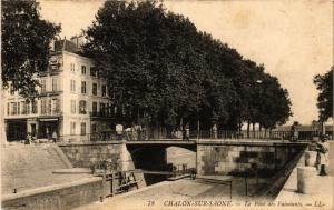 CPA CHALON-sur-SAONE - Le Pont des Faineants (637844)