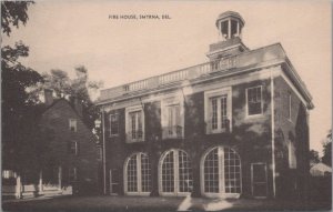 Postcard Fire House Smyrna DE Delaware