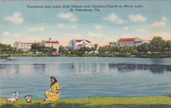 Florida St Petersburg Vocational and Junior High Schools & Christian Church O...