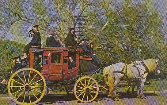 Wells Fargo Coach AtCommencement Wells College Aurora New York 1960