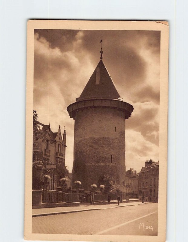 Postcard Joan of Arc Tower, The City Museum, Rouen, France