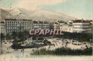 Old Postcard Toulon Place de la Liberte