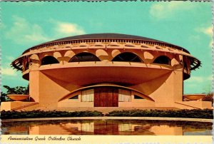 WI, Milwaukee ANNUNCIATION GREEK ORTHODOX CHURCH Frank Lloyd Wright 4X6 Postcard