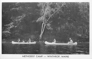 Postcard Maine Methodist Camp Winthrop Maine Unposted 