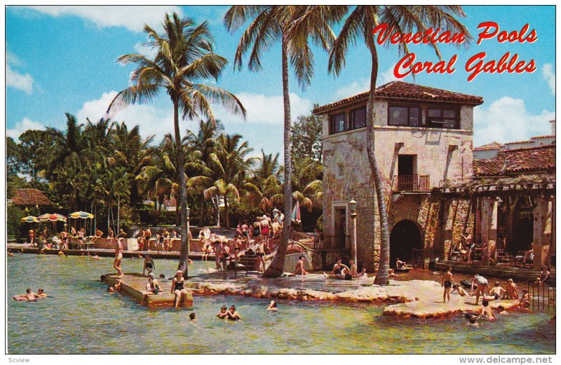 Swimming Pool, Venetian Pool, CORAL GABLES, Florida, 40-60´