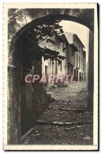Old Postcard Cagnes Sur Mer Old Street