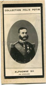 274069 ALFONSO XII King of Spain Vintage PHOTO