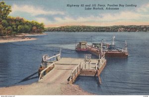 LAKE NORFOLK, Arkansas, 1930-1940's; Highway 62 And 101 Ferry, Panther Bay La...