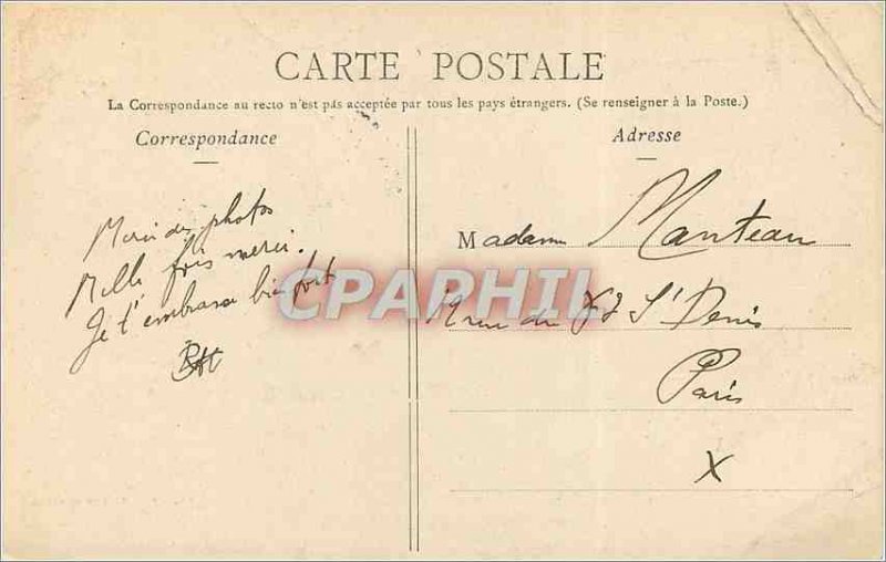 Old Postcard Royat in its nest