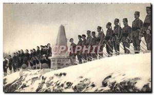 Postcard Modern Army Col de l & # 39Aution Alpes Maritimes Alpine Corps and i...