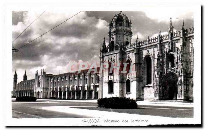 Postcard Old Lisboa Masteiro dos Jeronimos