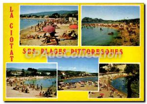 Postcard Modern Lazing La Ciotat And Joie De Vivre On Beaches