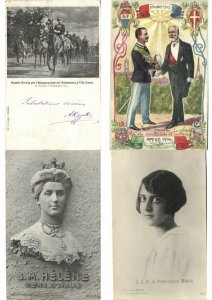 ITALY ROYALTY 85 Vintage Postcards (L3300)