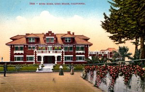 Long Beach, California - The Myer Home - c1908