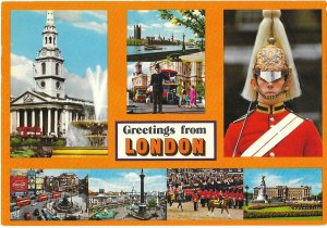 Greetings from London England UK Split View 4 by 6